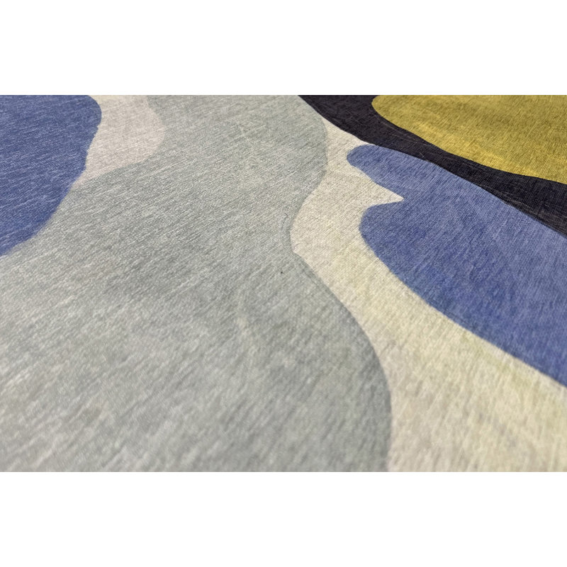 Lucrece Washable Abstract Indoor Rug, Rectangle 8' x 12'