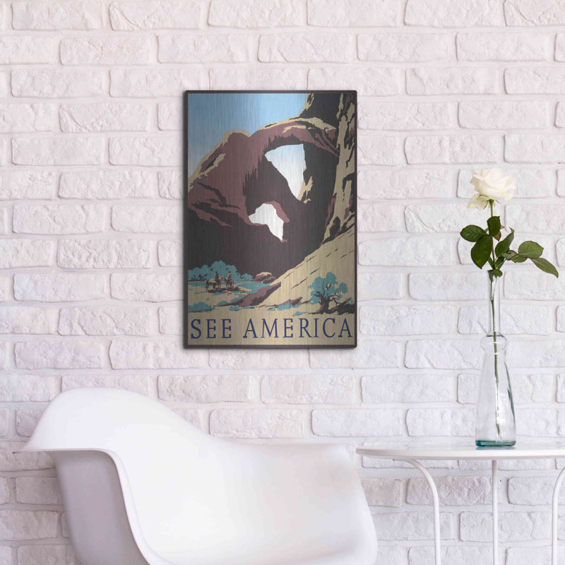 «See America» par Stellar Design Studio, H 24 po x l 16 po