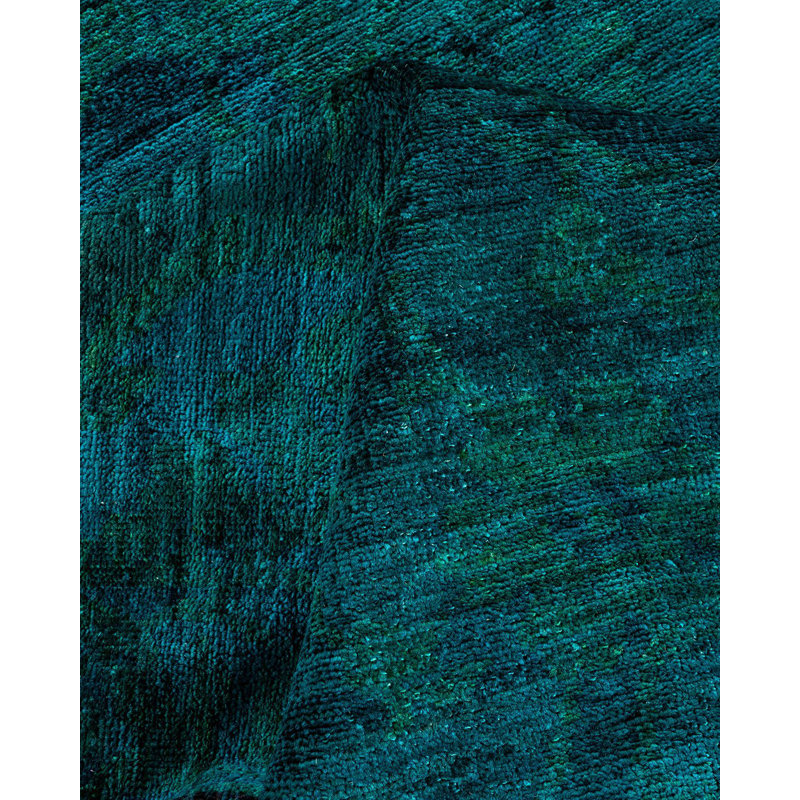 Tapis unique en laine 5 pi 10 po x 9 pi 1 po Tussan