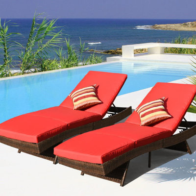 78.35" Long Reclining Slat Seat with Cushions by Latitude Run