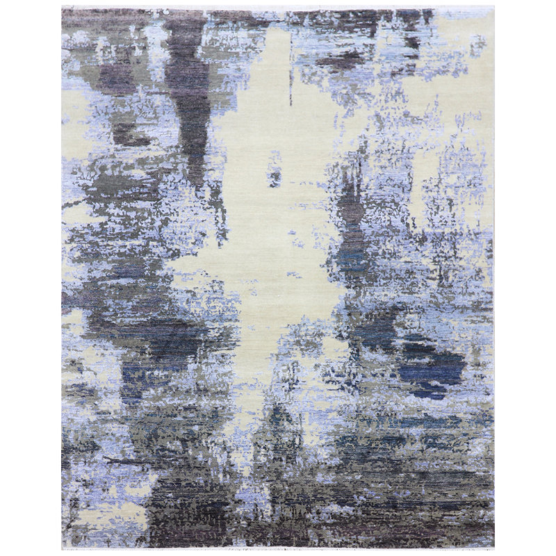 BROKGLX25IVMU Area Rug in Ivory, Rectangle 8' x 10'