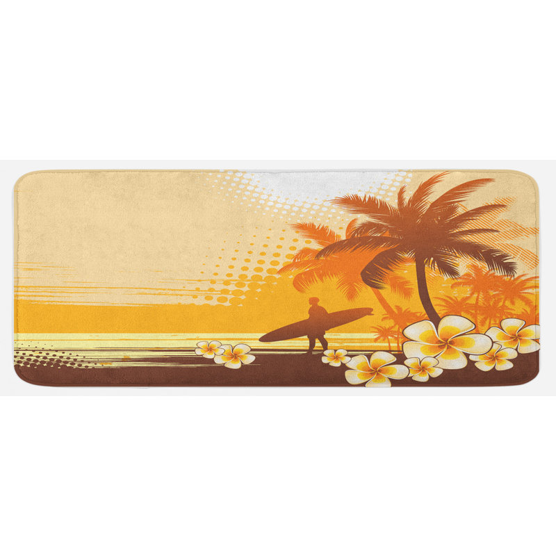 Tapis de cuisine surf