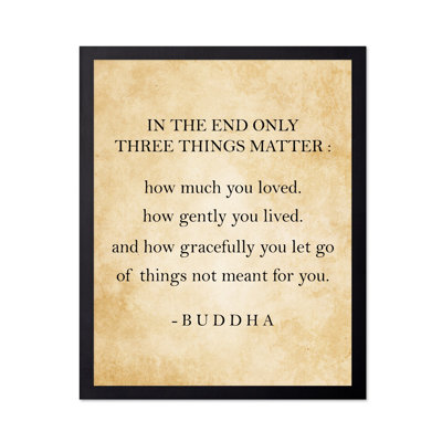 Only Three Things Matter No1