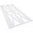 H x 94.5 in. W x 0.625 in. D Plastic-69956200