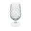 Clothilda Glass Hobnail Stemmed Drinking Glass, Clear