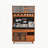 Solid Wood Rock Slab Table Top Restaurant Food Cabinet
