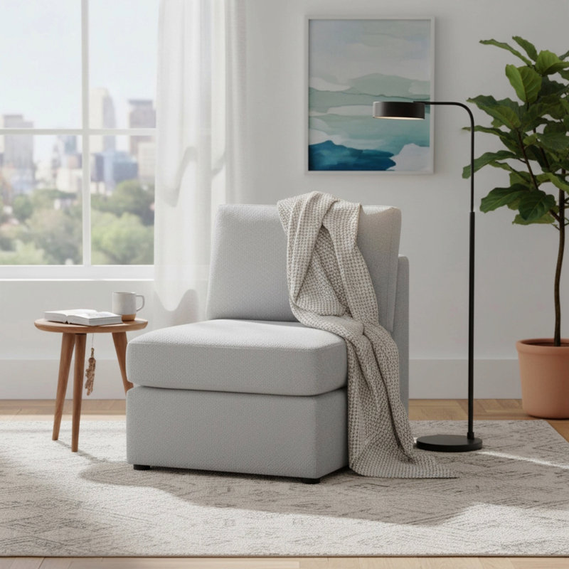 Fauteuil Chauncy - gris, Gris
