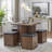 Badillo 4 - Person Trestle Dining Set-644848127