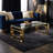 Eilbertus Glass Top Single Coffee Table
