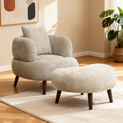 Fauteuil club Nordic Style