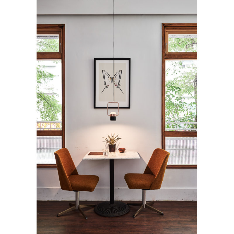 Ling 1 - Light Pendant, 9.5" H x 6.1" W x 3.1" D