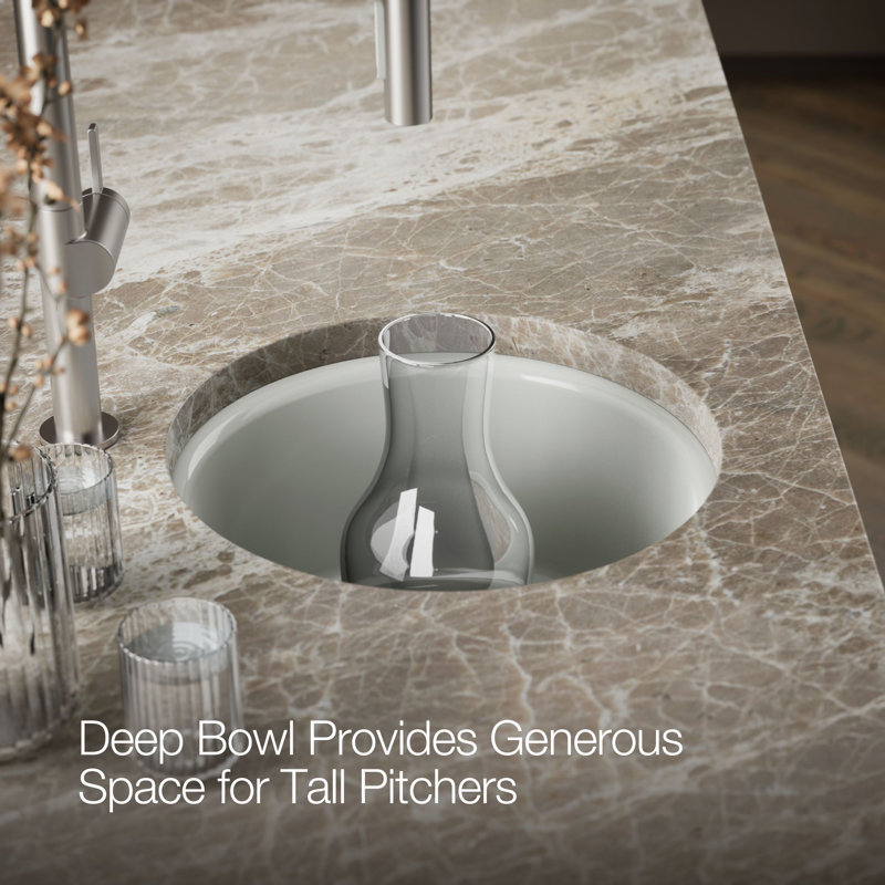 Porto Fino™ Top-Mount/Under-Mount Bar Sink, Sea Salt