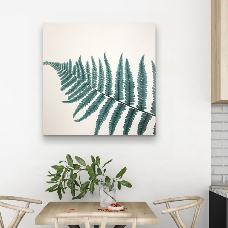 Beautiful fern - 32"x32" art on canvas