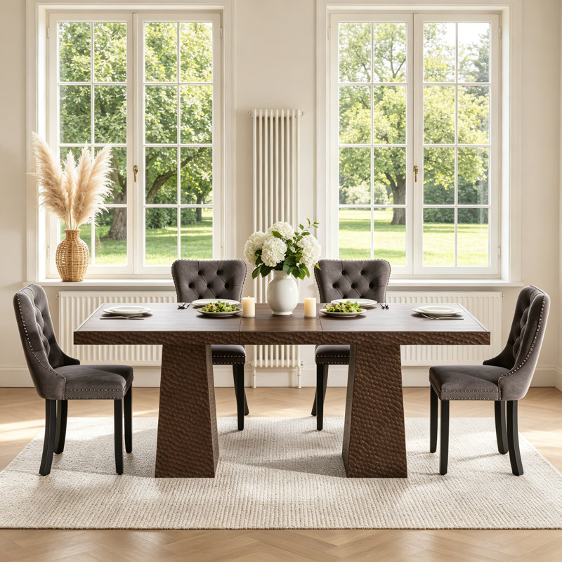 Dining Set, 9, Grey