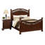 Mobilier de chambre à coucher avec lit à panneaux à deux panneaux de style traditionnel 1 pi-1596087121