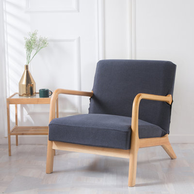 Housse pour fauteuil à coussins carrés/rectangulaires