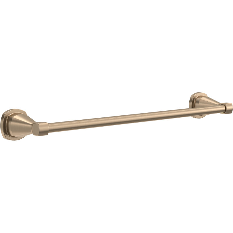 Stryke 18 in. Wall Mount Towel Bar Bath Hardware Accessory, Champagne Bronze