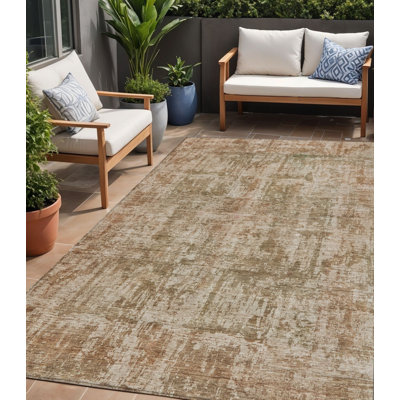 Tapis intérieur lavable abstrait 5 pi x 8 pi
