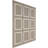 108'' H x 94.5'' W x 0.5'' D Wainscot Panelling