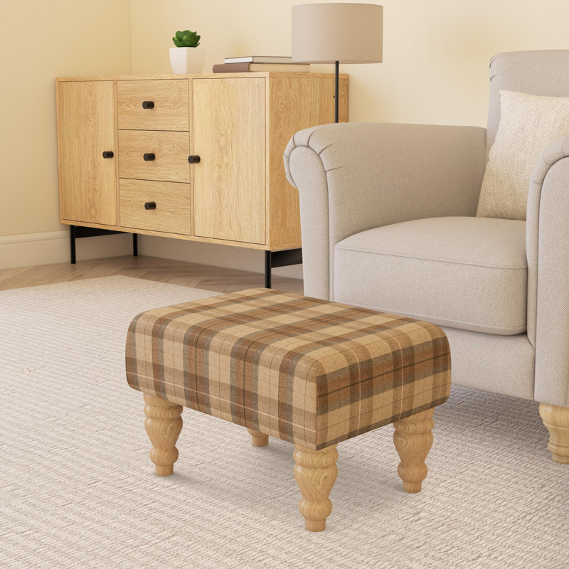 Manufactured Wood Accent Stool, Natural