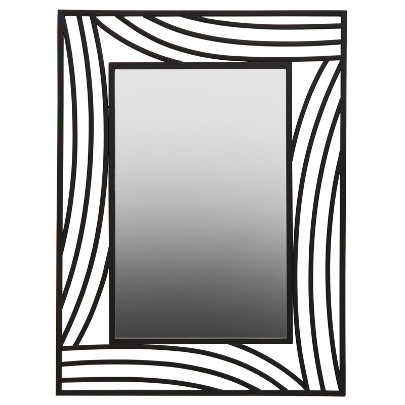 Abdul-Sami Metal Flat Wall Mirror
