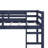 Twin Raised Loft Bed With Ladder-61052259