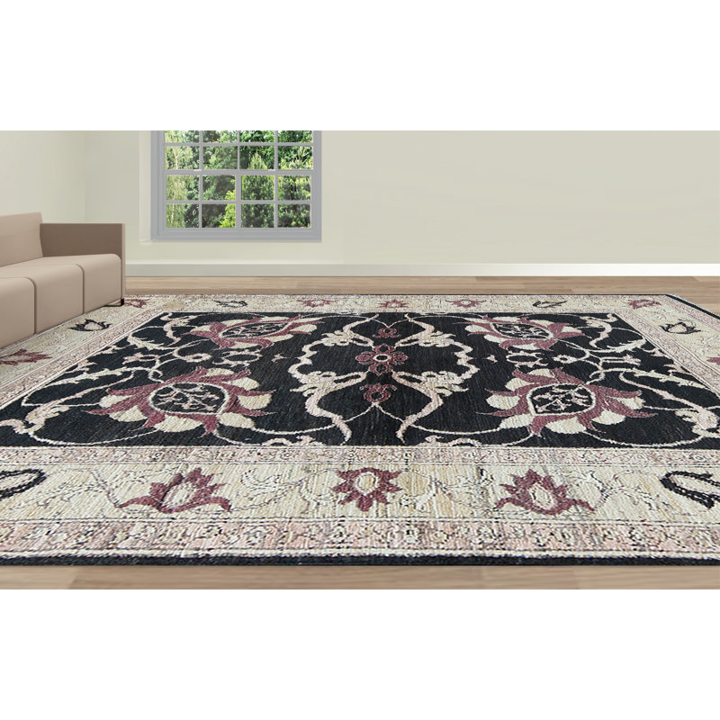 Hand-Knotted High-Quality Gold Area Rug