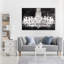 «Decadent Soiree», impression sur toile tendue en noir et blanc-1807720713-1807720767