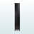  Southwind 1-Drawer Wine Display Tower in Black Finish, 66.75" H X 18.2" W X 12.7" D