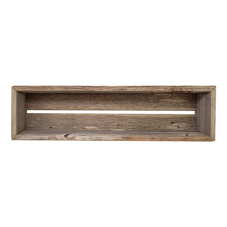 Park Hill Potters Reclaimed Wood Shelf