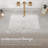 TOBILI 15.75'' X23.62" White Ceramic Rectangular Undermount Bathroom Sink with Overflow
