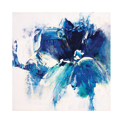 Tangled Blue VI by Jude Remedios - Painting on Canvas