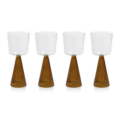Verres à vin blanc Monticello, ensemble de 4