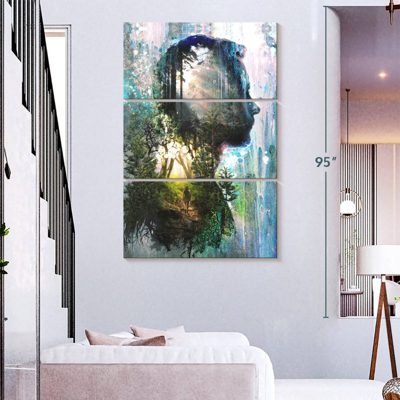 Leisha Mindful Emotion, H 38 po x l 24 po