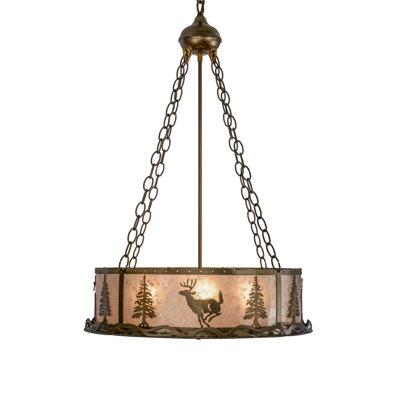 Rustic Lodge 4 - Light Chandelier