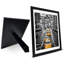 12 x 16 cadres photo noirs