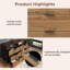 Kewanna Laminate Rectangle Accent Chest