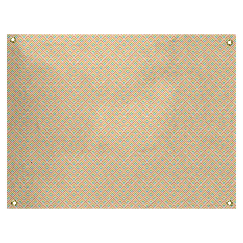 Tapisserie dégradé géométrique par katelyn elizabeth Kitterman, Intérieur, H 91 po x l 107,5 po