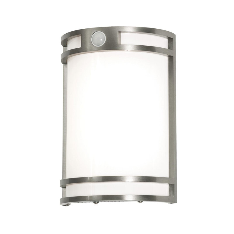 Plafonnier encastré d'extérieur à DEL Ervie, Aluminium brossé, 14 W