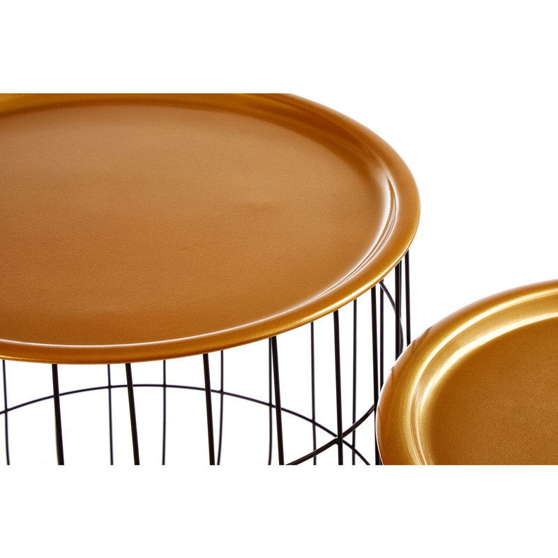 Schaffner Tray Top Frame Side Table Set