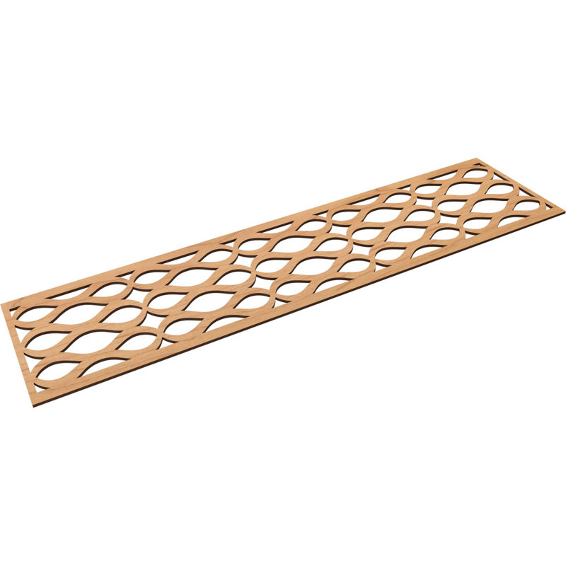 Moulure de panneau Somerset, Érable, H 12 po x l 47 po x P 0,25 po