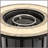 Round Steel Propane Fire Pit Table 50000 BTU For Outdoor Patio Garden Backyard