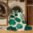 Washable Beach glass greens Nautical Area Rug-1978585889