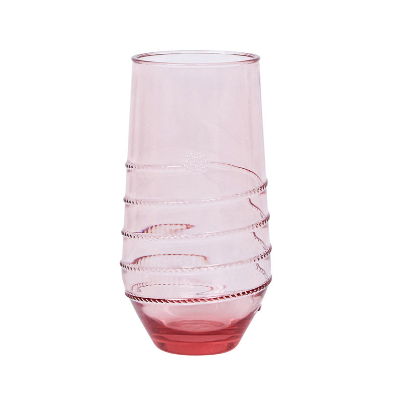 Amalia Acrylic Small Tumbler, Coral, 18.5 Oz.