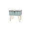 Allem 1 Drawer Bedside Cabinet (Ready Assembled)-1414202843