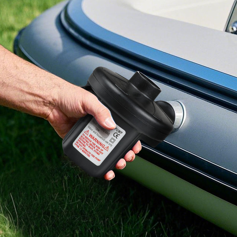Pompe à air électrique compacte à haut débit EJAEE 130W pour structures gonflables hermétiques