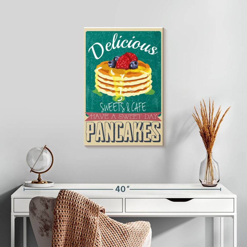 Crêpes, H 24 po x l 16 po