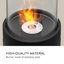 Steel Bio-Ethanol Smokeless Outdoor Fireplace-69312633