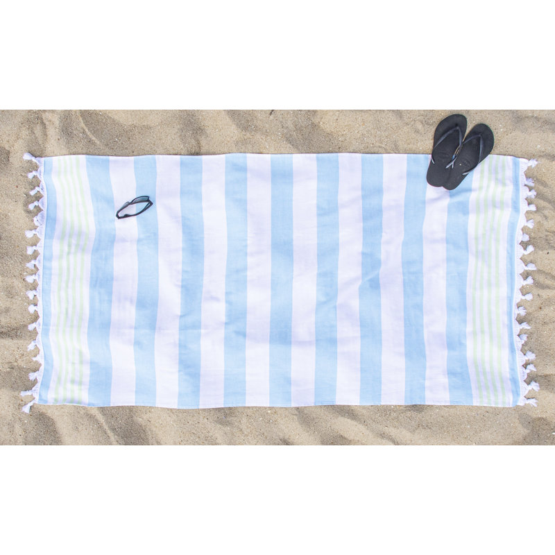 Serviette de plage Marlene, Bleu