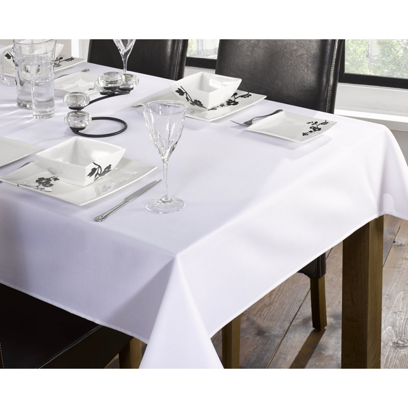 Horsham Tablecloth, White